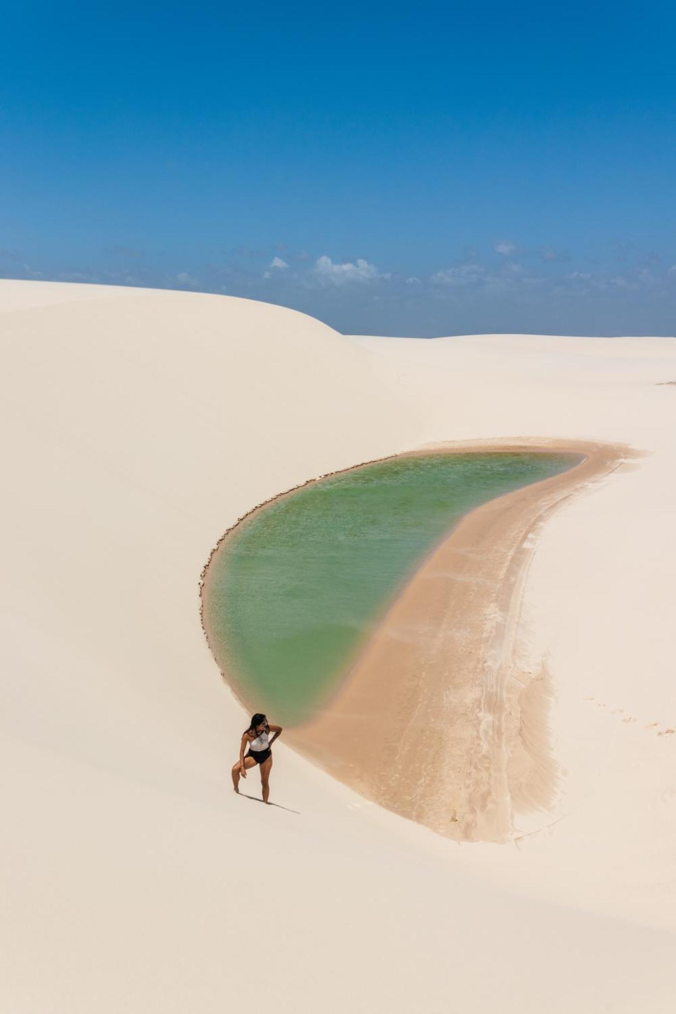 Hotel Quintal De Areias Santo Amaro do Maranhao Exterior foto